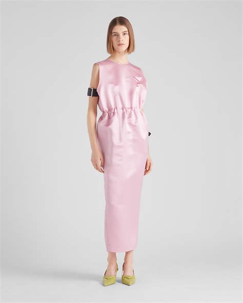 Petal Pink Double satin dress 